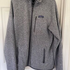 Patagonia Gray Lightweight Shirt Jacket with Athletic Fit